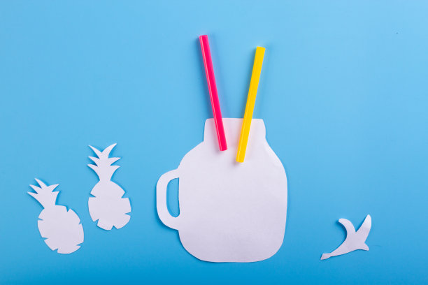 新鲜冰沙卡通风格图片下载