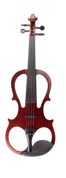 电小提琴孤立图片下载