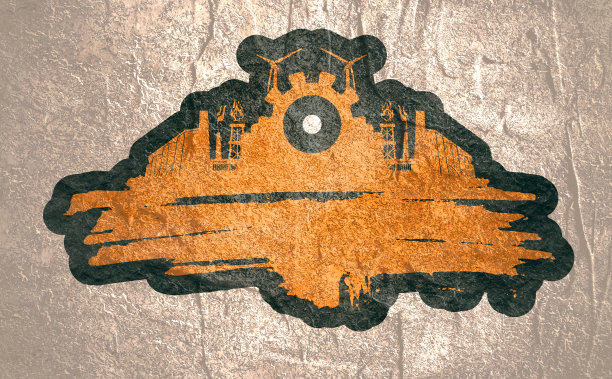 能源和电源图标设置。画笔描边图片下载