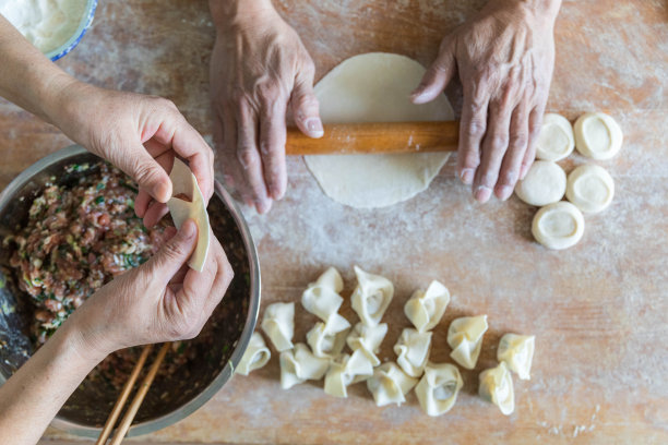 中国家常馄饨(浑吞云吞馄饨)图片下载