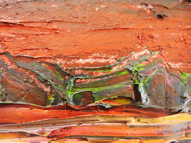 特写画家调色板和背景图片下载