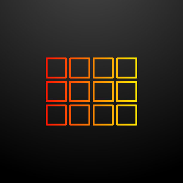 网格诺兰图标。图像集的元素。简单的图标为网站，网页设计，移动应用程序，信息图形图片下载