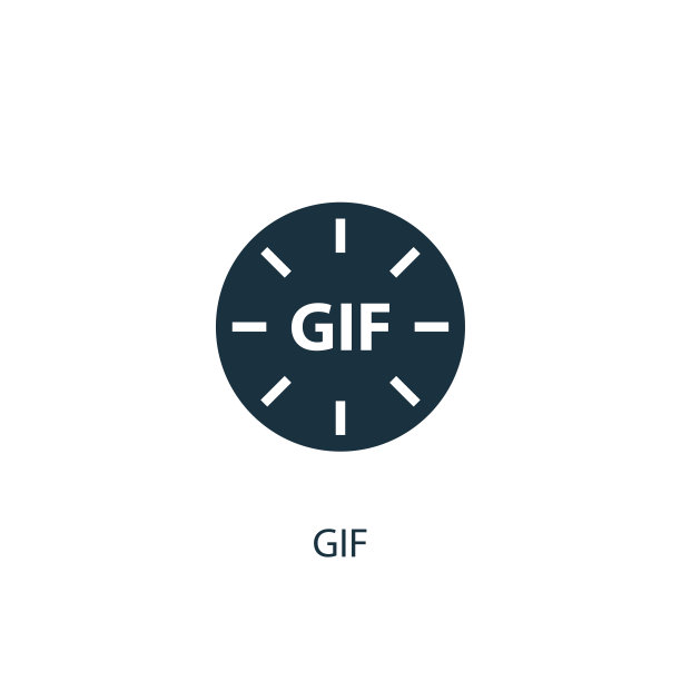 GIF图标，简单元素插图图片下载