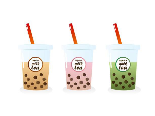 木薯牛奶tea1素材图片