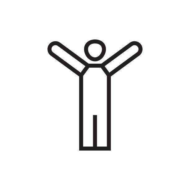 人体姿势图标图形设计模板矢量图片下载