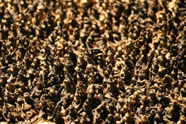 抽象模糊的背景护身符泰国图片下载