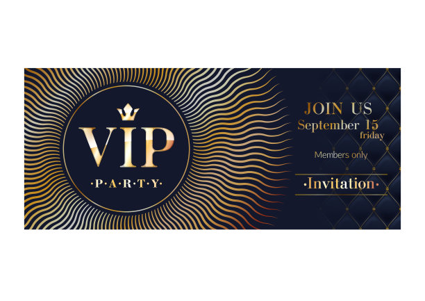 贵宾邀请卡premium设计模板。图片下载