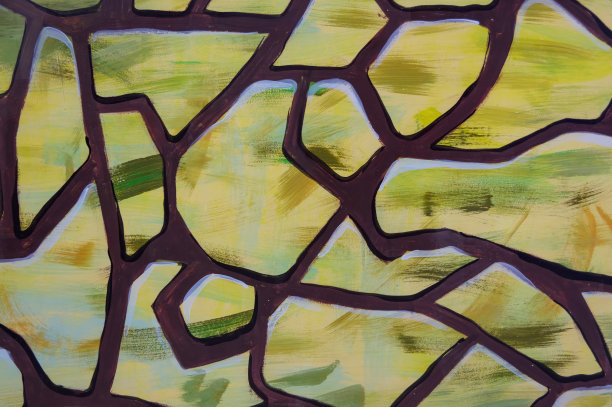 绘制图形，背景纹理，油漆和插图。在墙上画彩色的冰淇淋图片下载