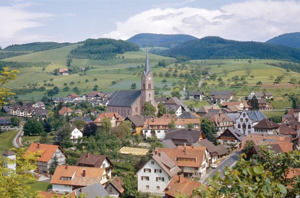 典型的弗朗哥乡村景观图片下载