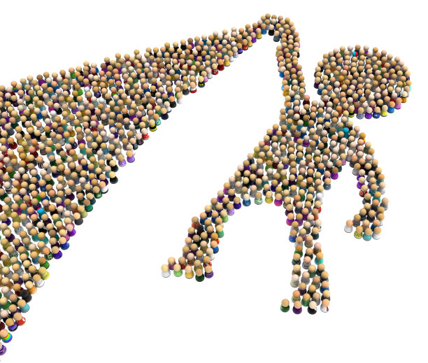 卡通人物，扣人心弦图片下载