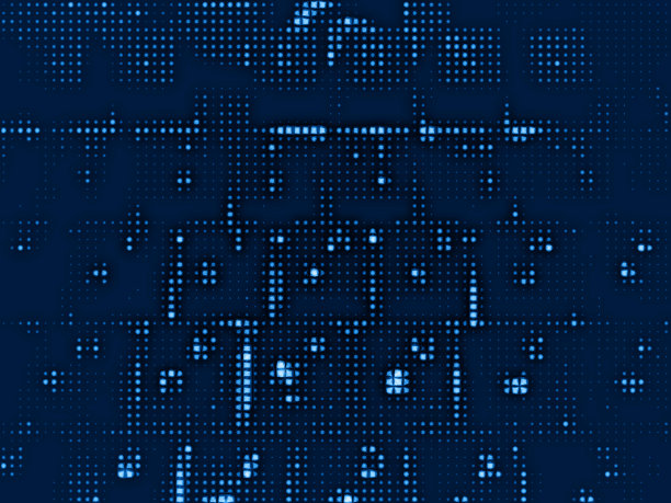 低细节偏移点插图背景高清图片下载