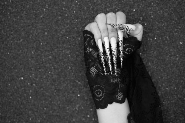 指甲长时尚图片下载