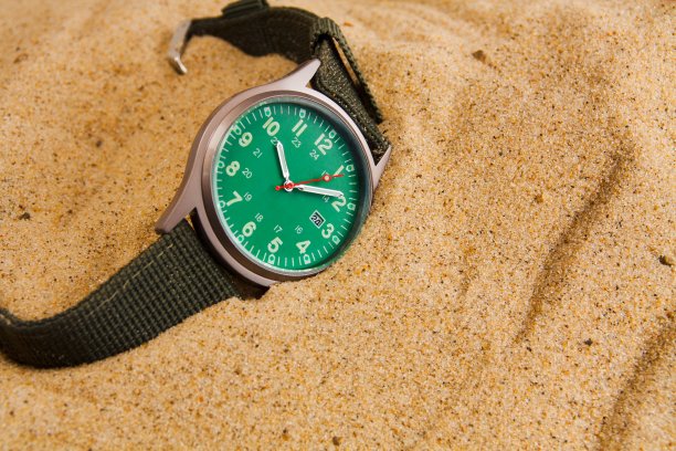 绿色的手表图片下载