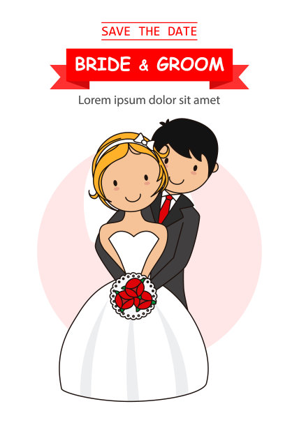 婚礼请柬图片下载