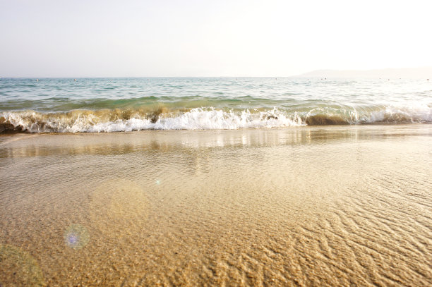 美丽阳光明媚的热带海滩和海景图片下载