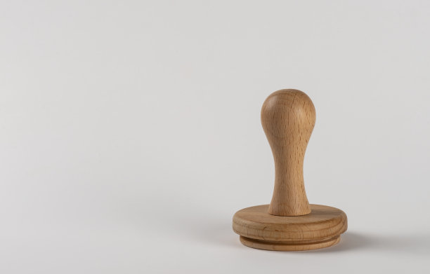 木制的橡皮图章图片下载