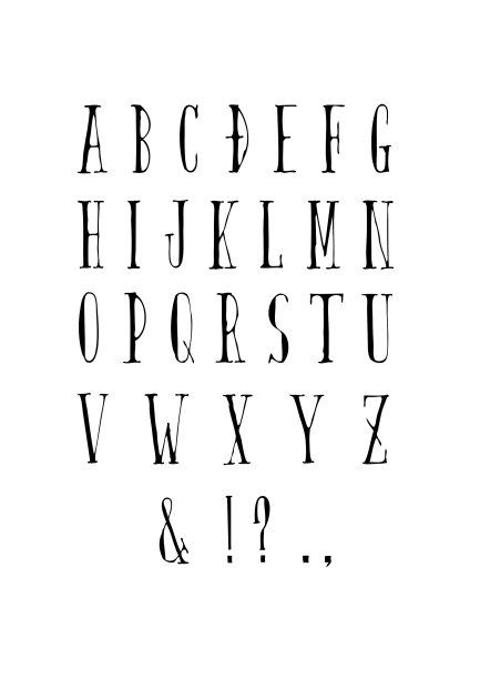 英语字母表图片下载