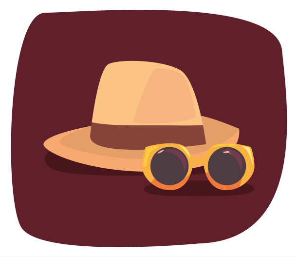 夏季时间假期矢量插图图片下载