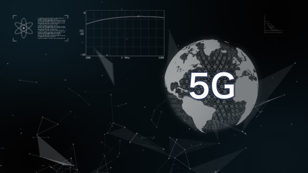 5G人工智能物联网金融科技数字世界素材图片