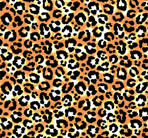 无缝lopard图案设计纹理背景图片下载