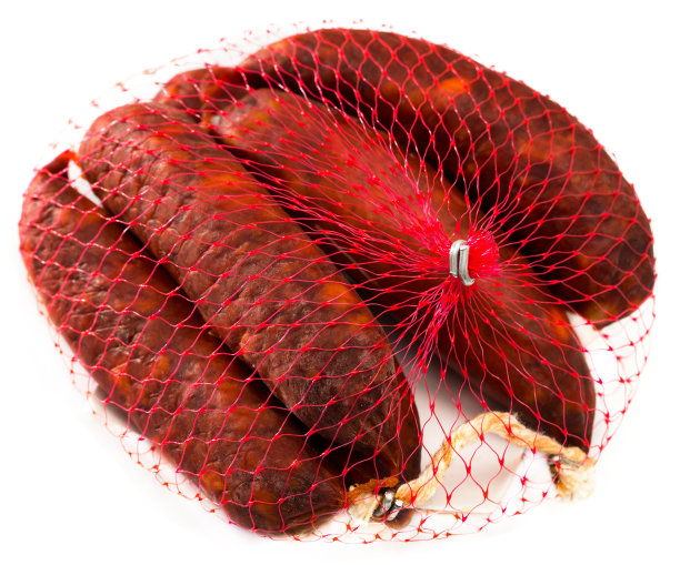 包装网中的香肠和香肠图片下载