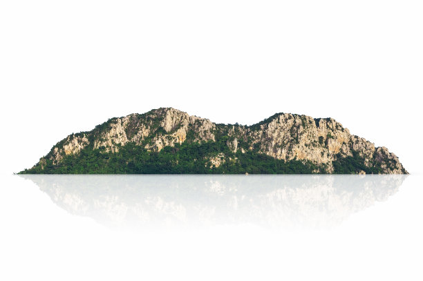 山孤立图片下载