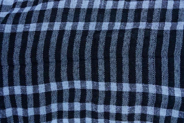 羊毛衣服上的黑白织物纹理图片下载