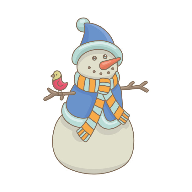 雪人图片下载