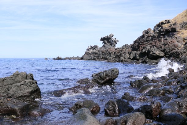 龙首岩，海岸，海，图片下载