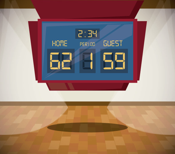 篮球运动游戏风景卡通图片下载