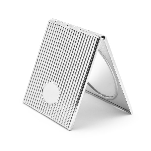 金属银色化妆品袋图片下载