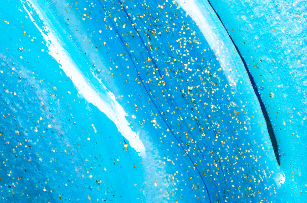 抽象纹理彩色背景透明黏液与颗粒内部图片下载