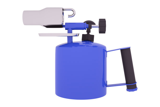 喷灯孤立在白色背景上。三维渲染图片下载