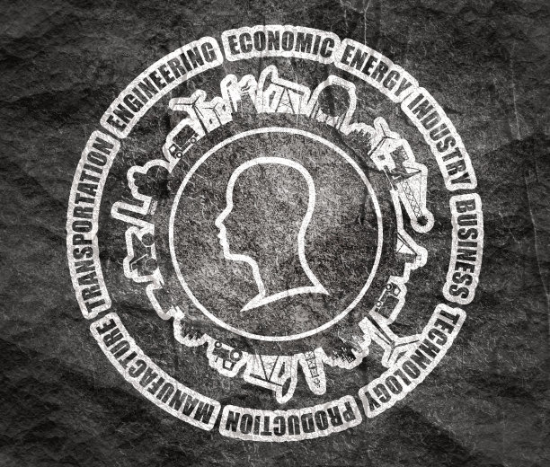 圈与行业相关的轮廓图片下载