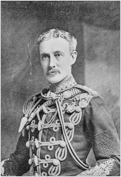 古色古香黑白照片:男子正式写真图片下载