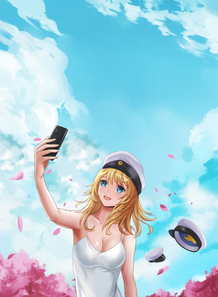 瑞典一名女子在毕业典礼上自拍图片下载