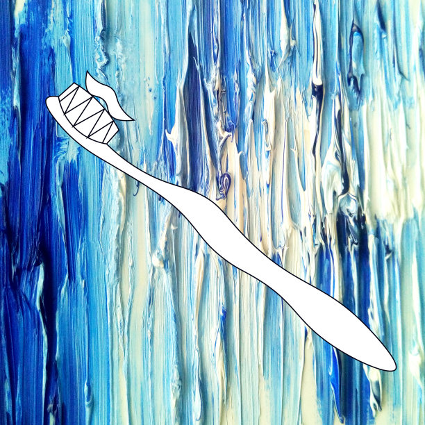 牙刷。图片下载