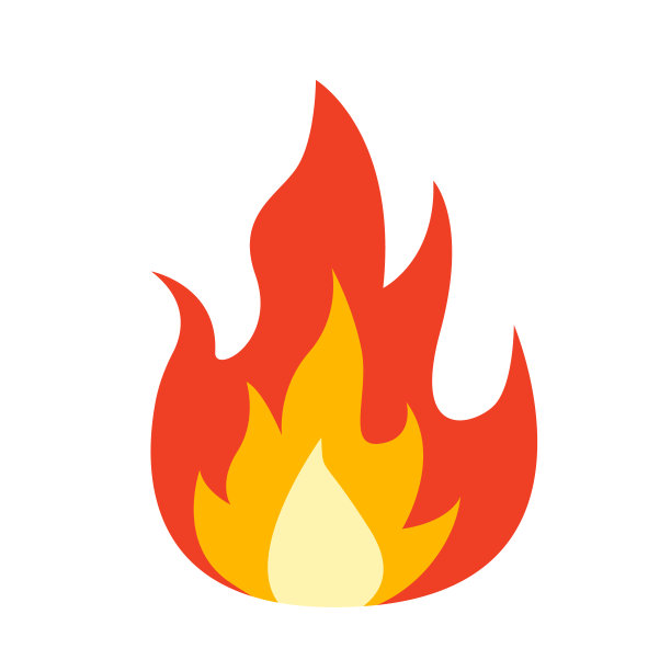 火焰-股票矢量图像图片下载