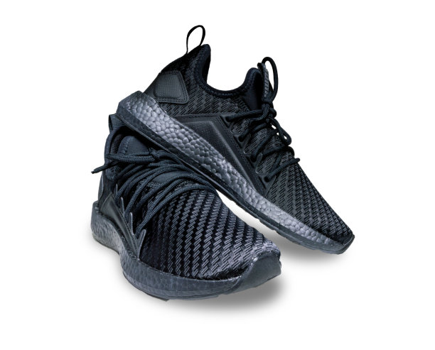 黑色运动鞋工作室图片下载