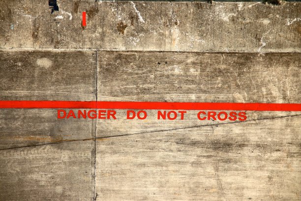红线，危险不可跨越图片下载
