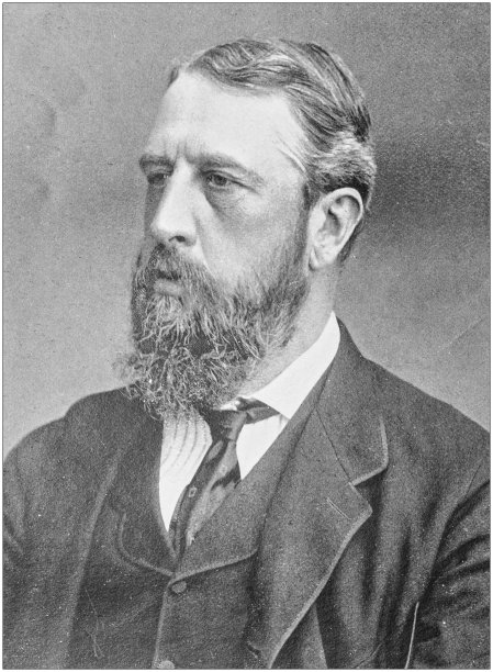 古色古香黑白照片:男子正式写真图片下载