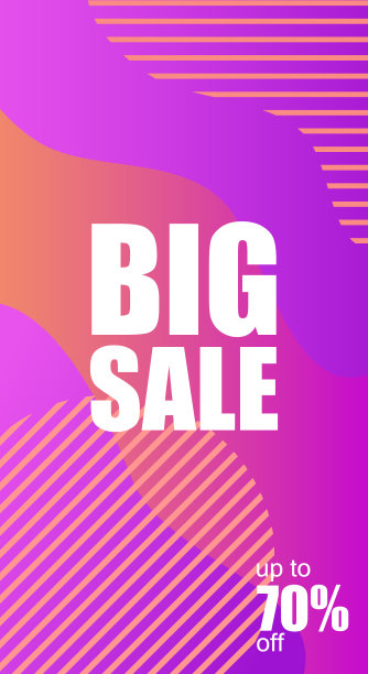 流行风格的消防销售传单。图片下载