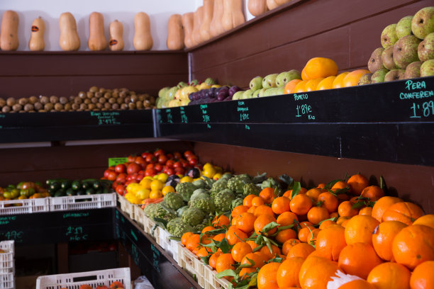 展示蔬菜水果店的水果图片下载