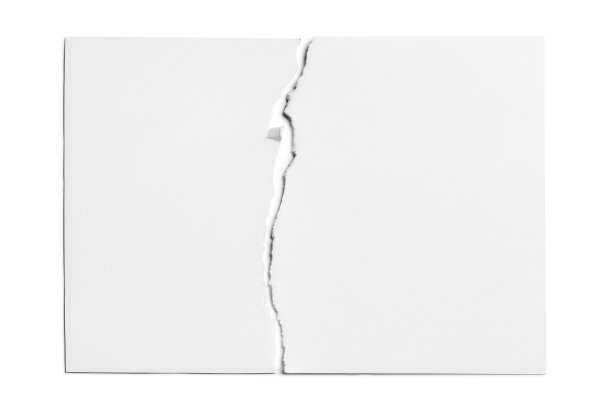 撕破的白纸图片下载