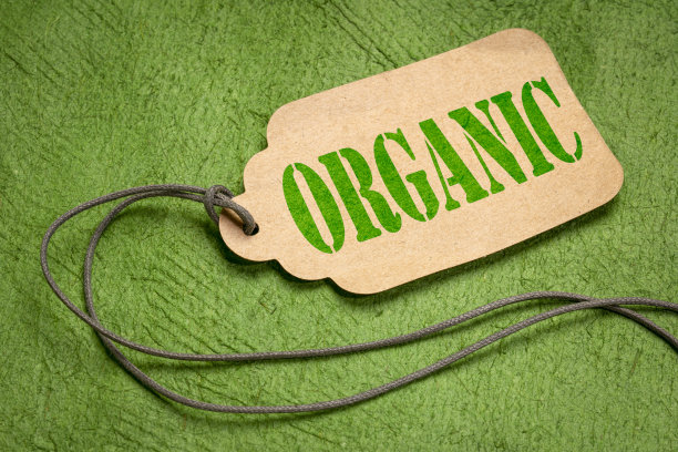 价格标签上的有机文字图片下载