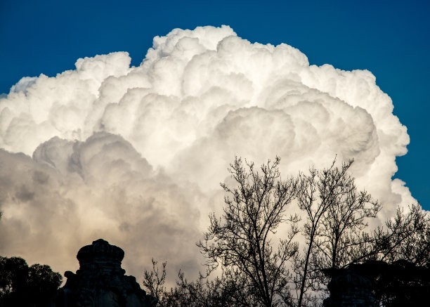 白云和蓝天图片下载