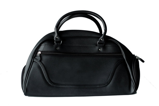 运动皮包孤立在白色图片下载