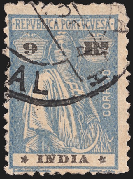 古仿古邮票独立后葡萄牙印度1913-1025图片下载