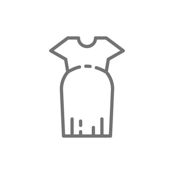 孕妇服装，超大号服装系列图标。图片下载