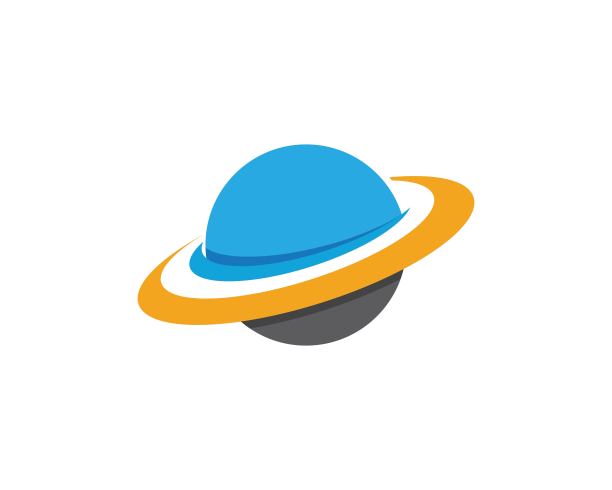 行星地球仪图标矢量设计图片下载